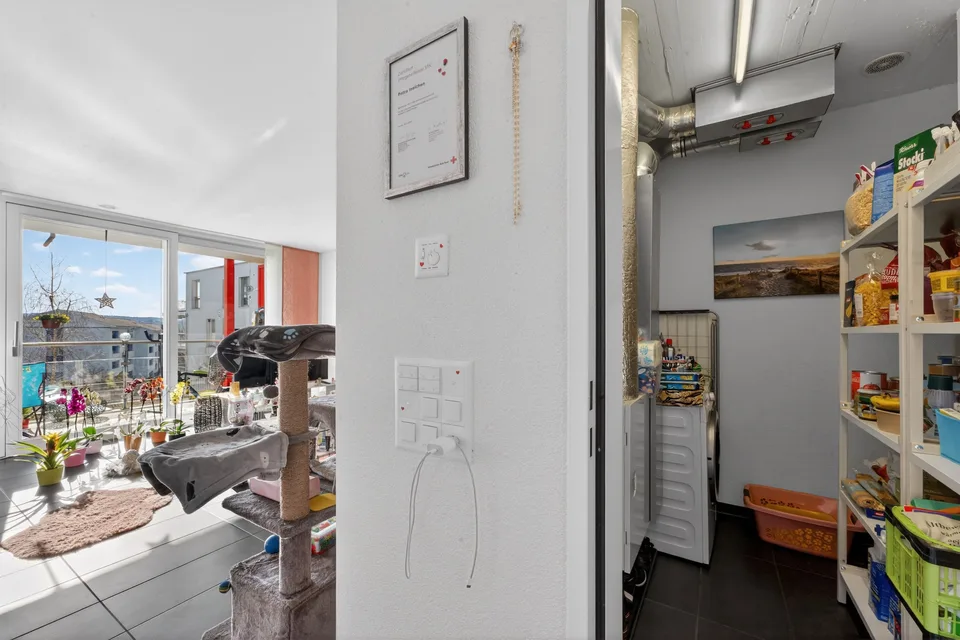 Sonnige 3.5-Zimmer-Gartenwohnung mit Balkon und grossem Gartensitzplatz