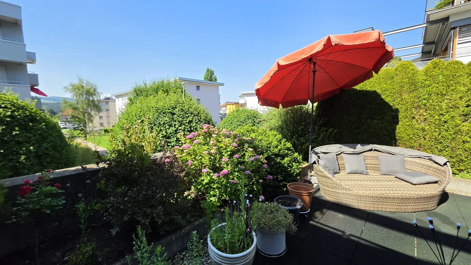 3.5-Zi.-Wohnung mit einer grosszügigen Terrasse von 70 m² in Gossau SG