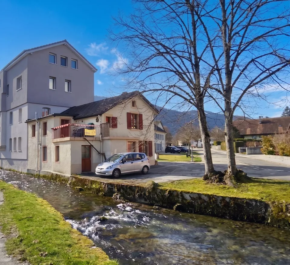 Charming village house adjacent to Fleurier.