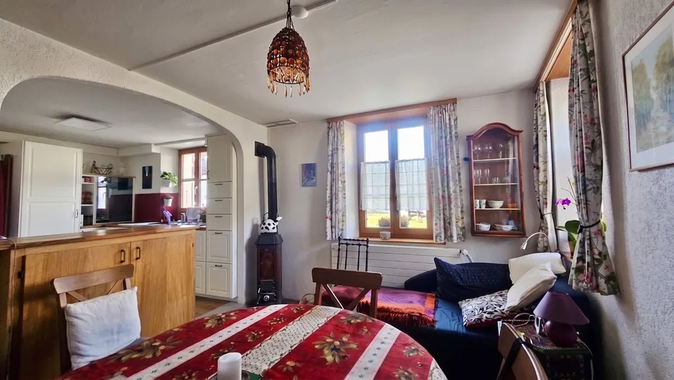 Charming village house adjacent to Fleurier.