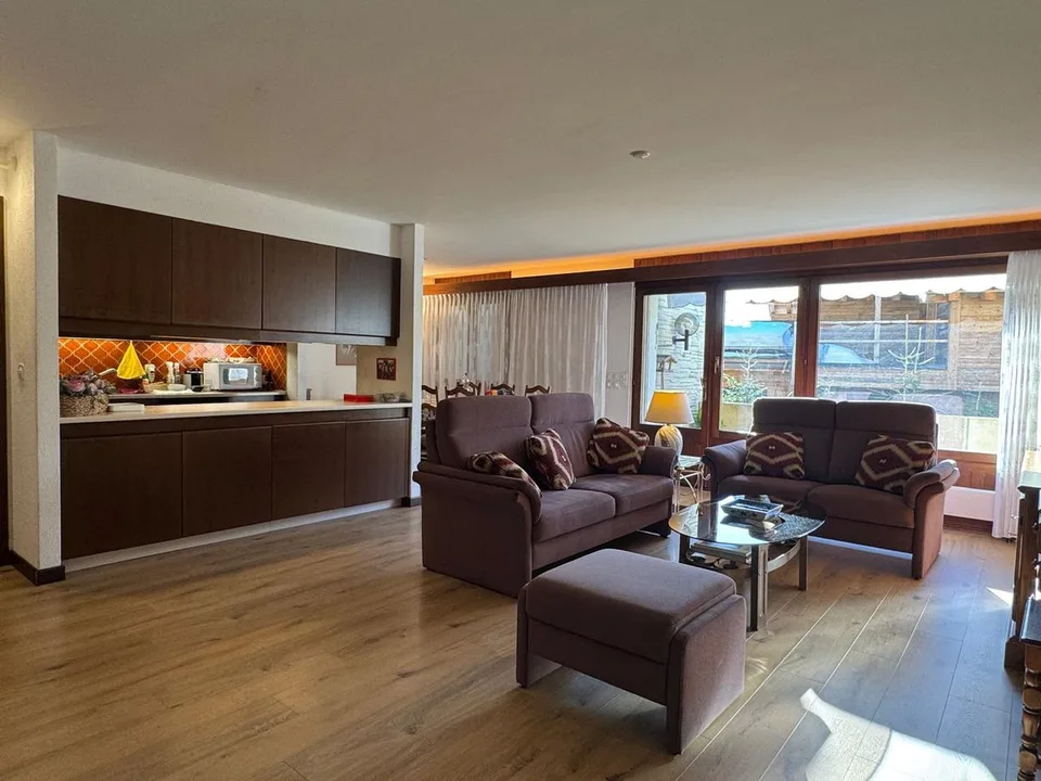 Wunderschöne 4,5-Zimmer-Wohnung am Rand des Golfplatzes Crans-Montana