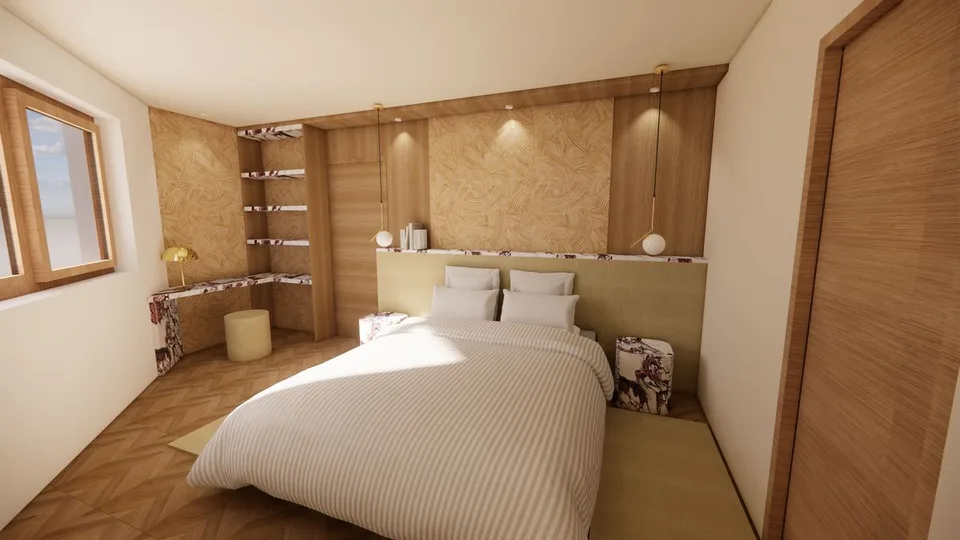 AUSGEZEICHNETES RENOVIERUNGSPROJEKT: 4,5 Zimmer Ski In / Ski Out in Montana