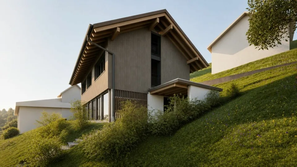 Maison unifamiliale moderne de 4,5 pièces avec caractère