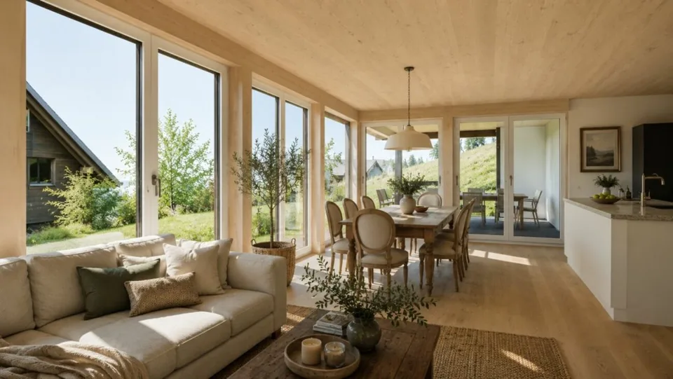 Maison unifamiliale moderne de 4,5 pièces avec caractère