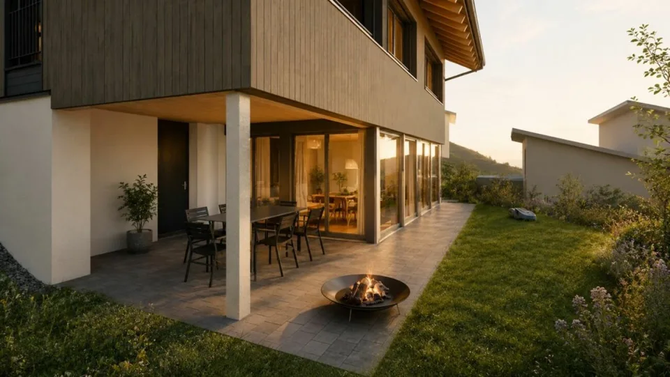 Maison unifamiliale moderne de 4,5 pièces avec caractère