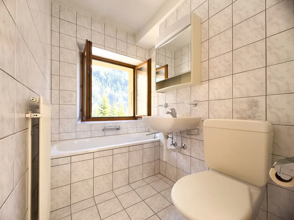 A louer, appartement de 3,5 pièces avec deux balcons.