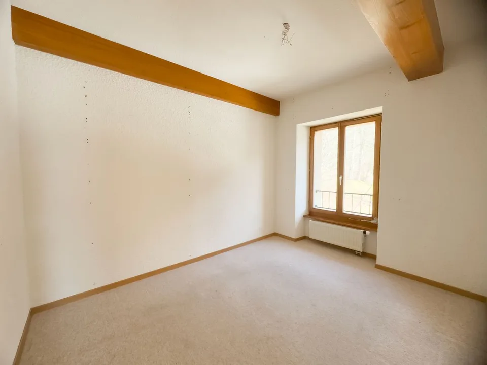 A louer, appartement de 3,5 pièces avec deux balcons.