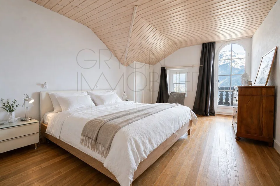 Apartment in Gryon - 178 m² with mountain view