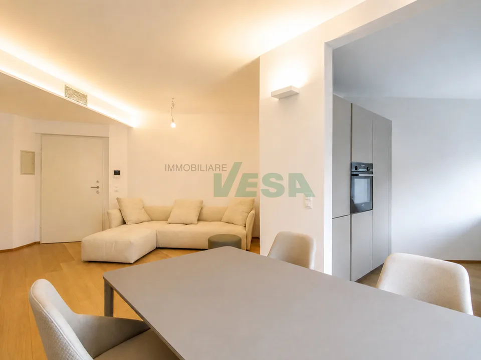 Bel appartamento moderno 2,5 locali ammobiliato e centralissimo