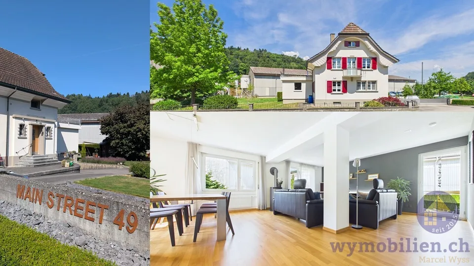 Maison sur grand terrain (1112m2) et garage XXL