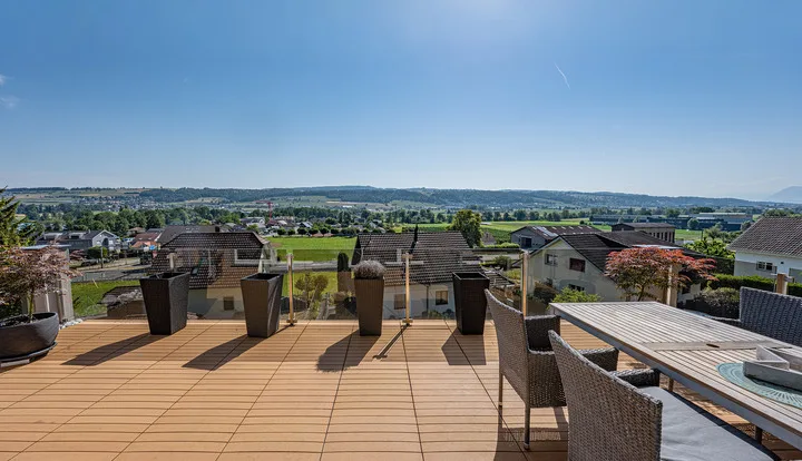 HALLWILERSEE IM BLICK – EXKLUSIVES EINFAMILIENHAUS MIT WEITSICHT UN...