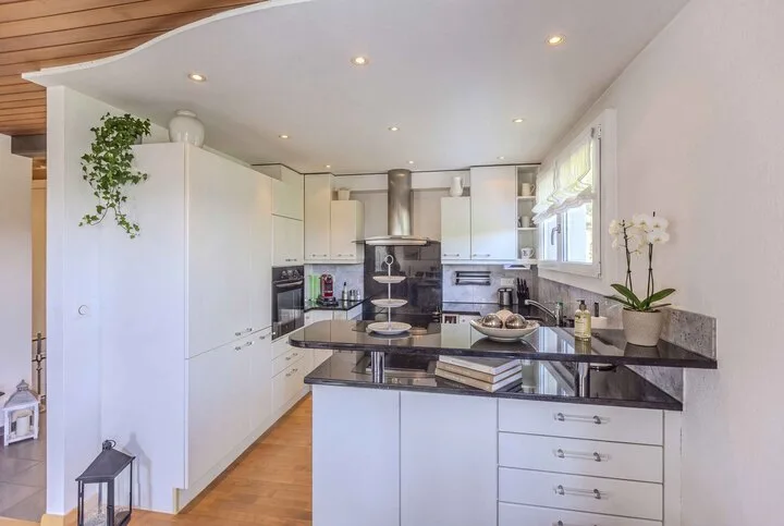 VUE LOINTAINE ET VUE SUR LA VERDURE - MAISON MITOYENNE DE 4.5 PIÈCES À OSTERMUNDIGEN