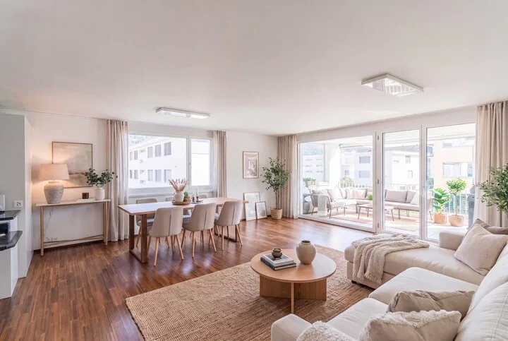 STILVOLL, HELL, ZENTRUMSNAH & 8211; 4.5 ZIMMER WOHNUNG IN EBIKON