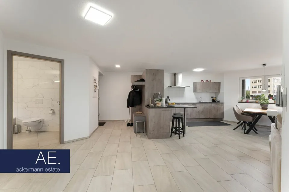 Modern multi-family house with sustainable building standard