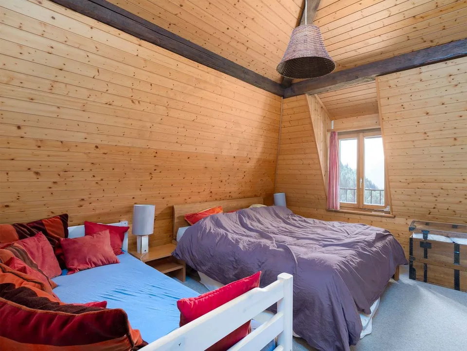Attic apartment in the heart of the mountains, a few minutes from Lavey-les-Bains