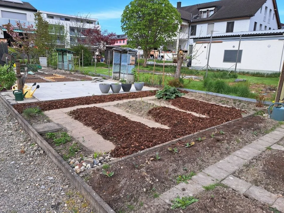 grosszügige 4 ½-Zi.-Eigentums-Gartenwohnung an schöner Wohnlage Buchs-Räfis