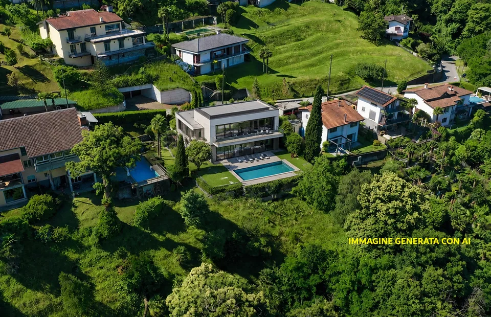 Terrain constructible dans un emplacement privilégié avec vue spectaculaire sur le lac