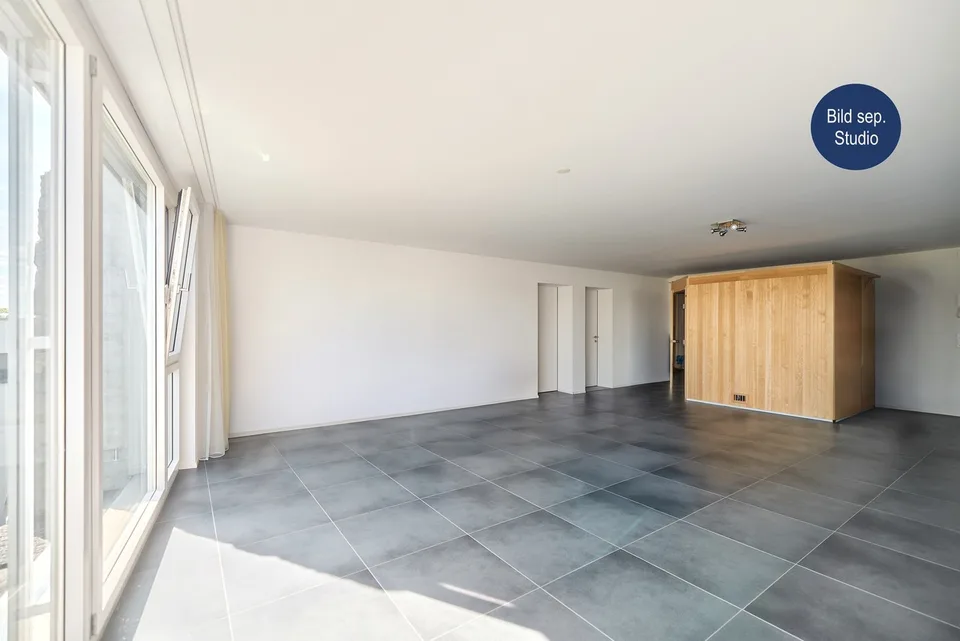 LUXURIÖSE ATTIKAWOHNUNG MIT STUDIO UND WEINKELLER