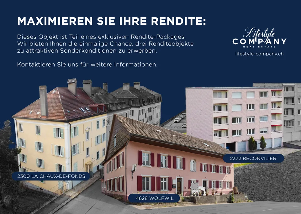 ATTRAKTIVES RENDITEOBJEKT MIT SANIERTEN WOHNUNGEN
