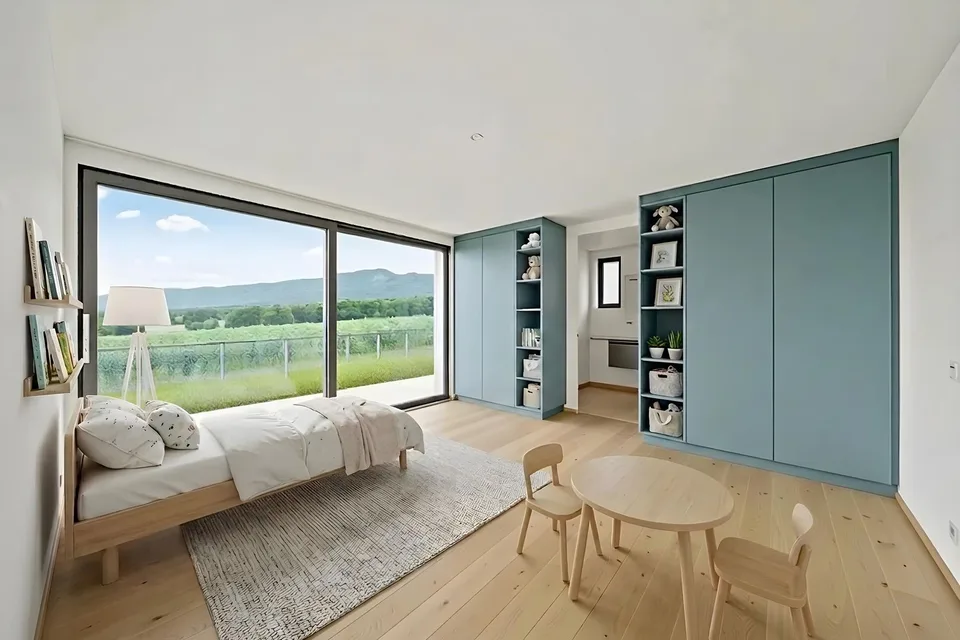 Genolier — Appartamento Elegante con Vista sul Lago e sulle Alpi