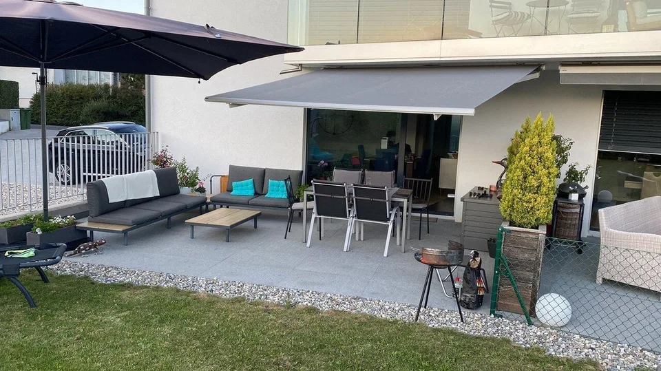 Neues 2,5-Zimmer-Apartment, Terrasse und Garten