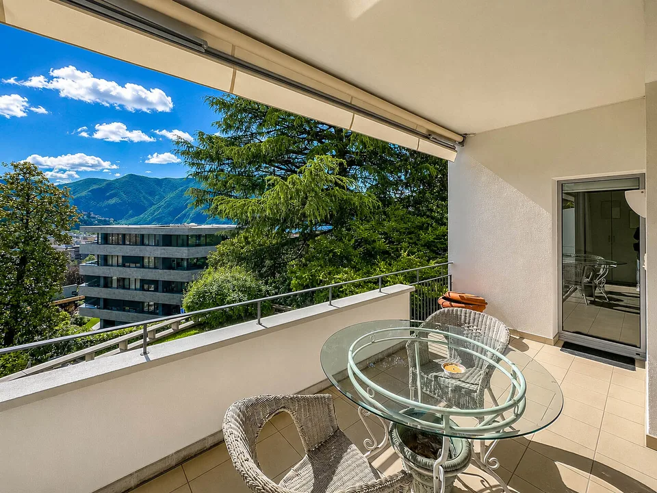 3,5-Zimmer-Wohnung in Lugano in der Nähe des Bahnhofs