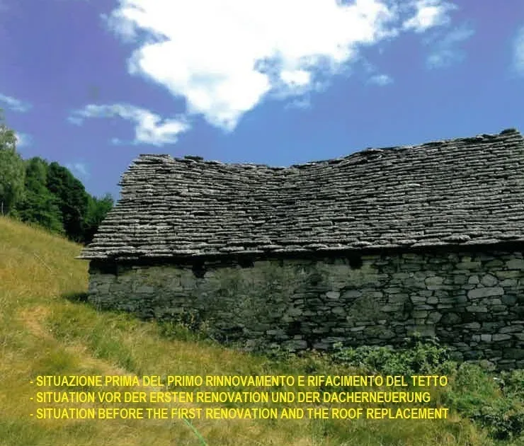 MONTI DI COMINO - Propriété rustique à rénover avec permis de construire approuvé