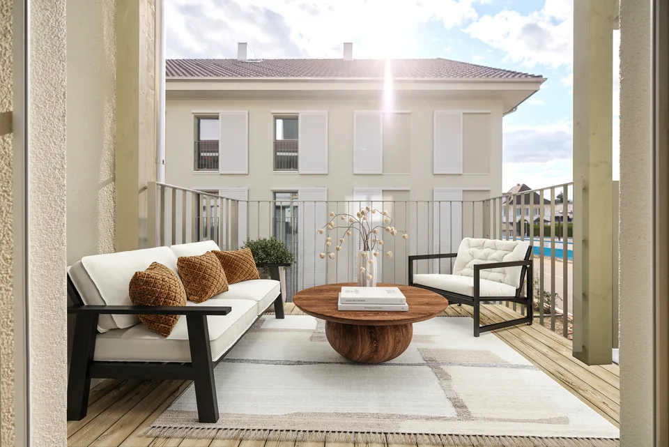Progetto di costruzione nuova "QUARTETT" Casa 2 (Casa angolare)