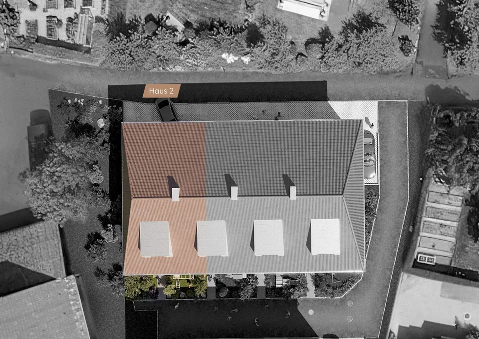 Progetto di costruzione nuova "QUARTETT" Casa 2 (Casa angolare)