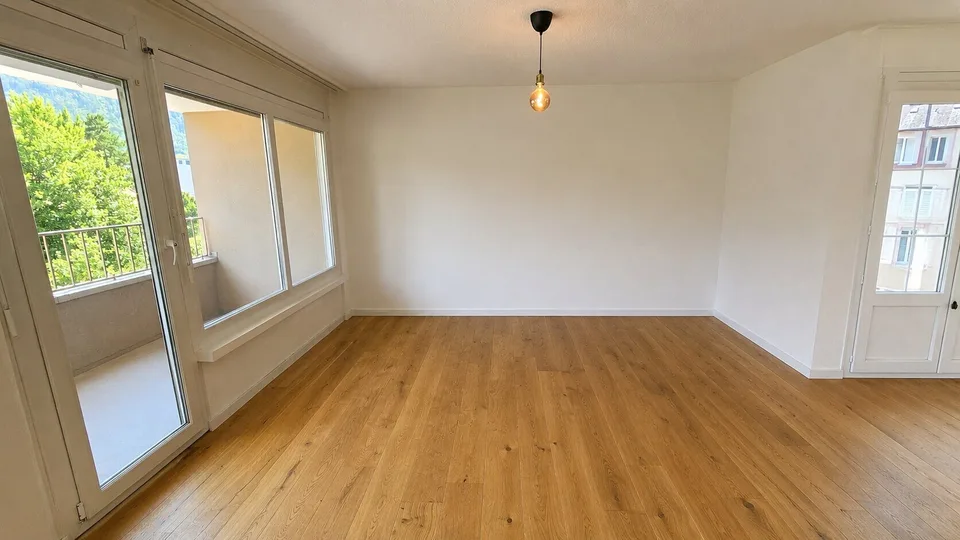 Zu verkaufen in Moutier charmante 4,5-Zimmer-Wohnung