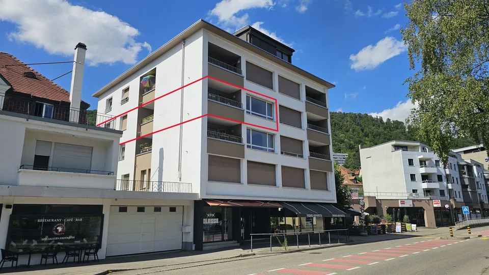 À vendre à Moutier charmant appartement de 4.5 pièces