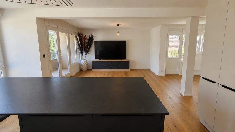 Zu verkaufen in Moutier charmante 4,5-Zimmer-Wohnung