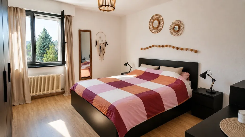 3,5 Zimmer renoviert 90 m² - Komfort, Licht und freie Sicht