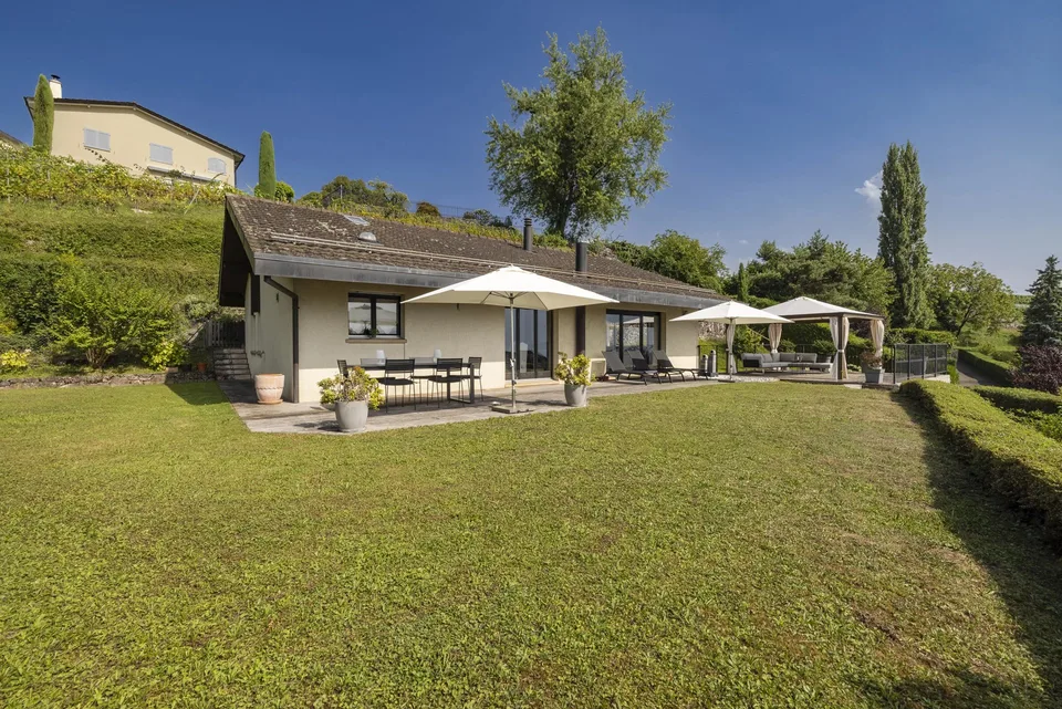 Belle villa individuelle avec jolie vue lac