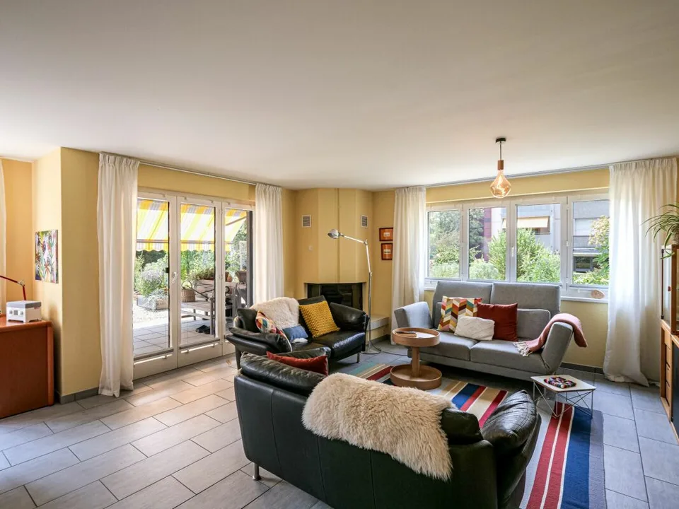 Your new home with garden, fireplace, and high living quality
