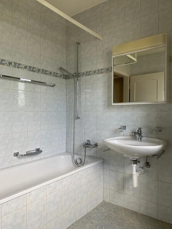 Appartement lumineux de 2,5 pièces avec petit balcon