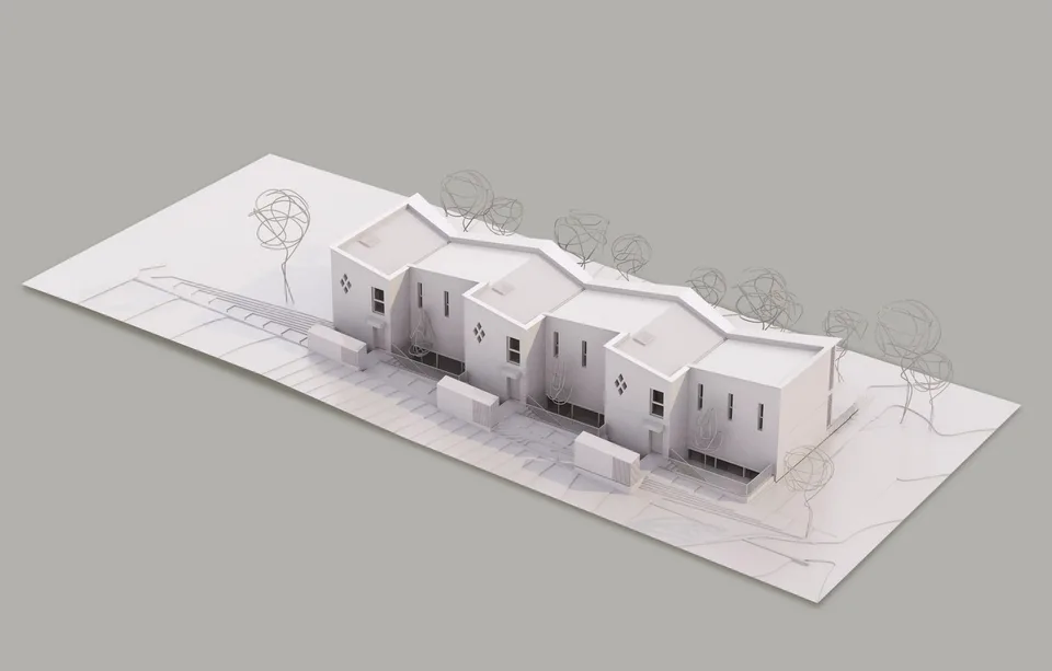 Contemporary villa - THPE Minergie-P and enforceable authorization