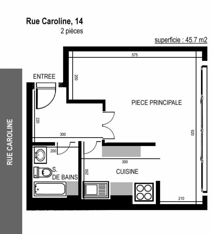 2 Zimmer in Acacias