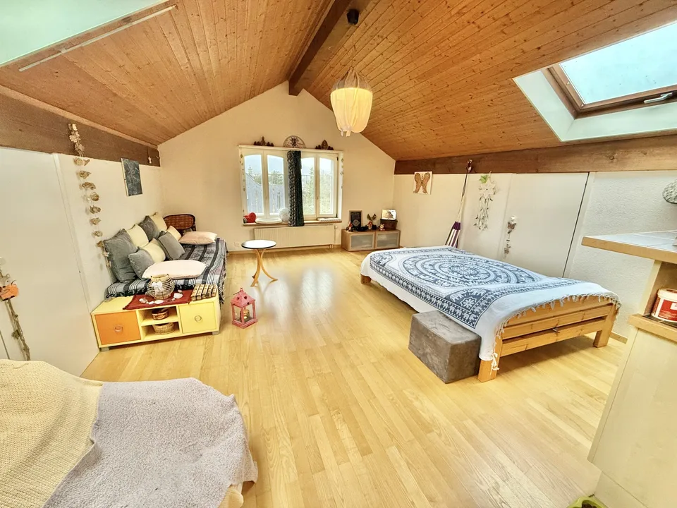 Zu vermieten in Delémont 1,5-Zimmer-Studio im 3. Stock