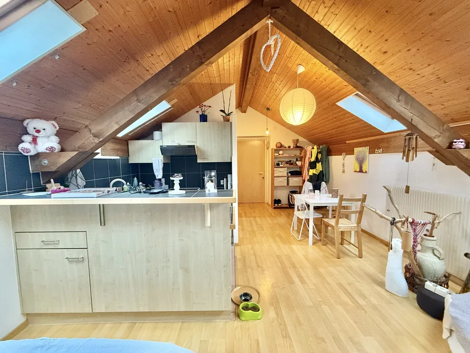 Zu vermieten in Delémont 1,5-Zimmer-Studio im 3. Stock