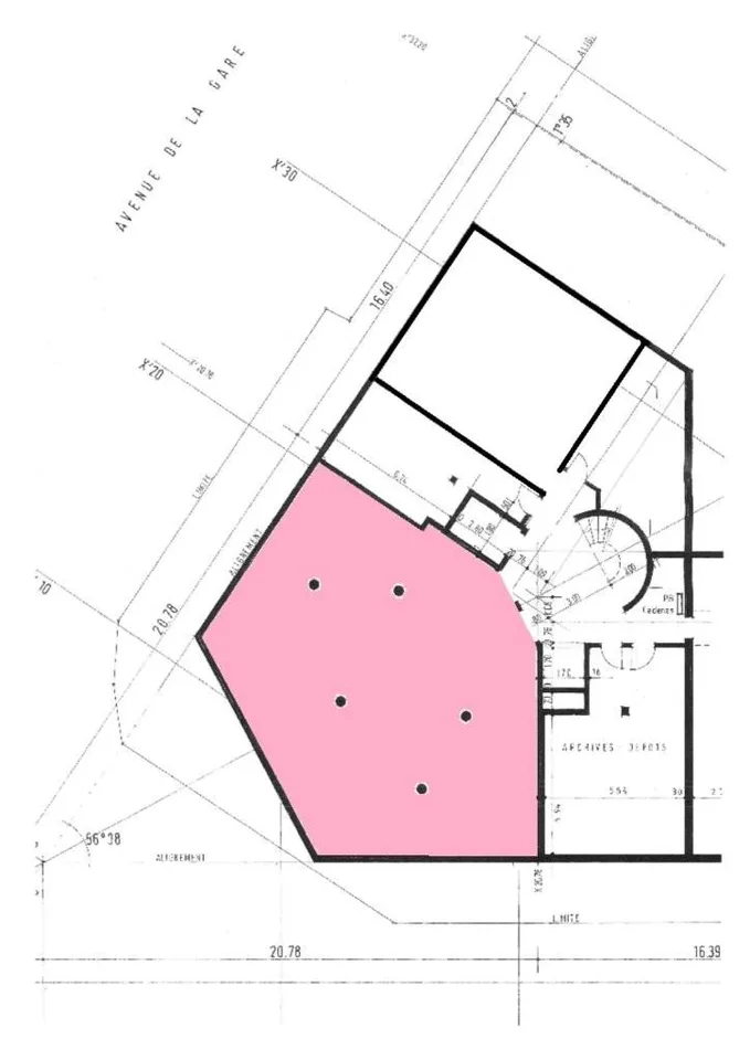 Dépôt cherche locataire près de la gare