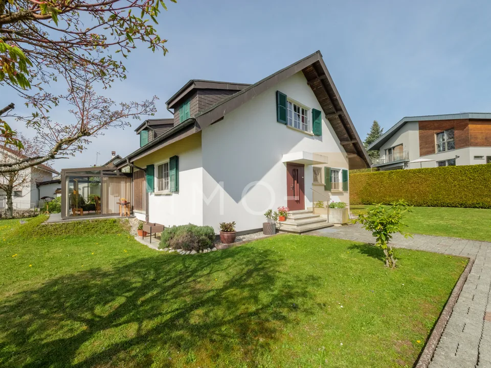 Einfamilienhaus mit Alpenblick auf einem 800 m² großen Grundstück