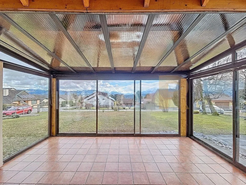 Einfamilienhaus mit Alpenblick auf einem 800 m² großen Grundstück