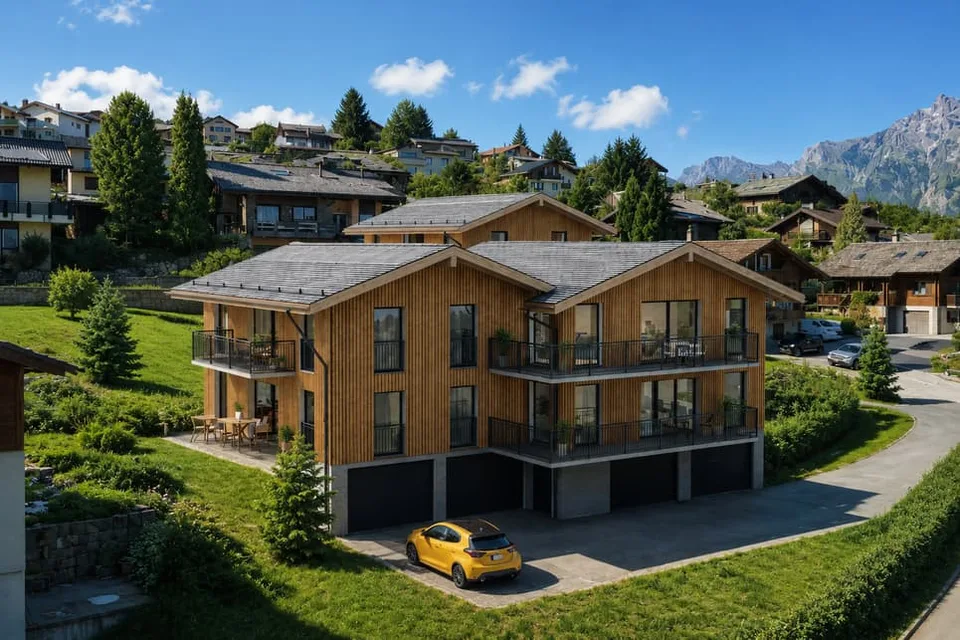 Terrain avec permis de construire - opportunité exceptionnelle pour promoteurs e