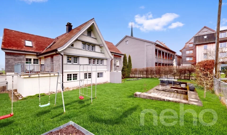 Natur, Ruhe, Möglichkeiten - vielseitige Liegenschaft in Hemberg