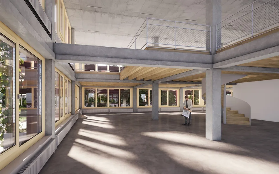 Next Level Spaces - hochflexible Büro- und Gewerbeflächen auf dem Papieri-Areal in Cham