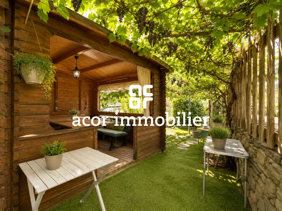 Charmantes Haus mit Garten in Aproz