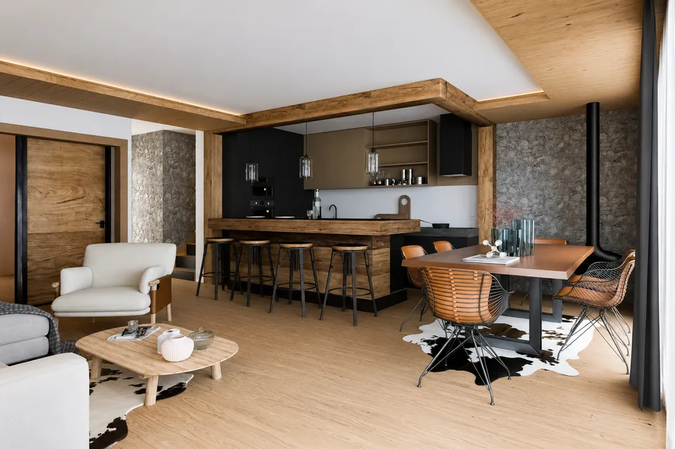 Neues 5,5-Zimmer-Holzrahmen-Chalet mit Panoramablick auf den See und die Alpen – Foto 6 von 11