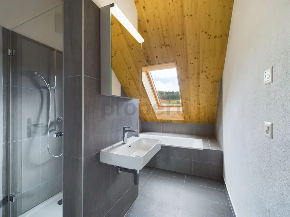 Exklusive 6.5-Zimmer-Dachwohnung mit Dachterrasse in Neftenbach