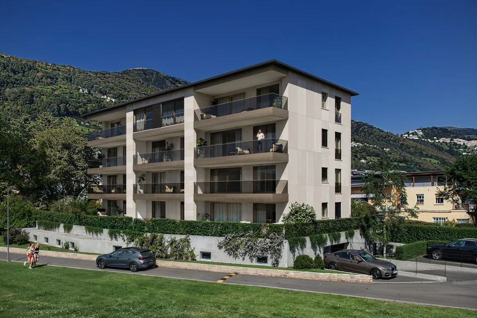 Esclusivo appartamento 2.5 locali con vista lago ad Agno, TI - Immobile di nuova costruzione